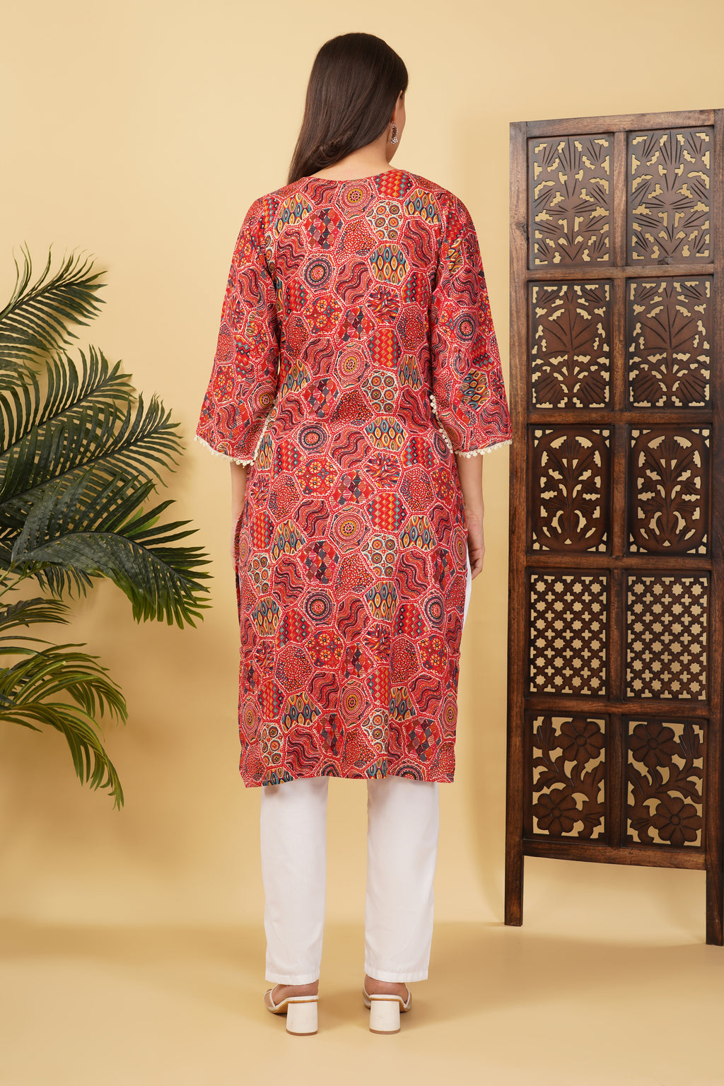 Red Mosaic - M - L - S - XL- 2XL