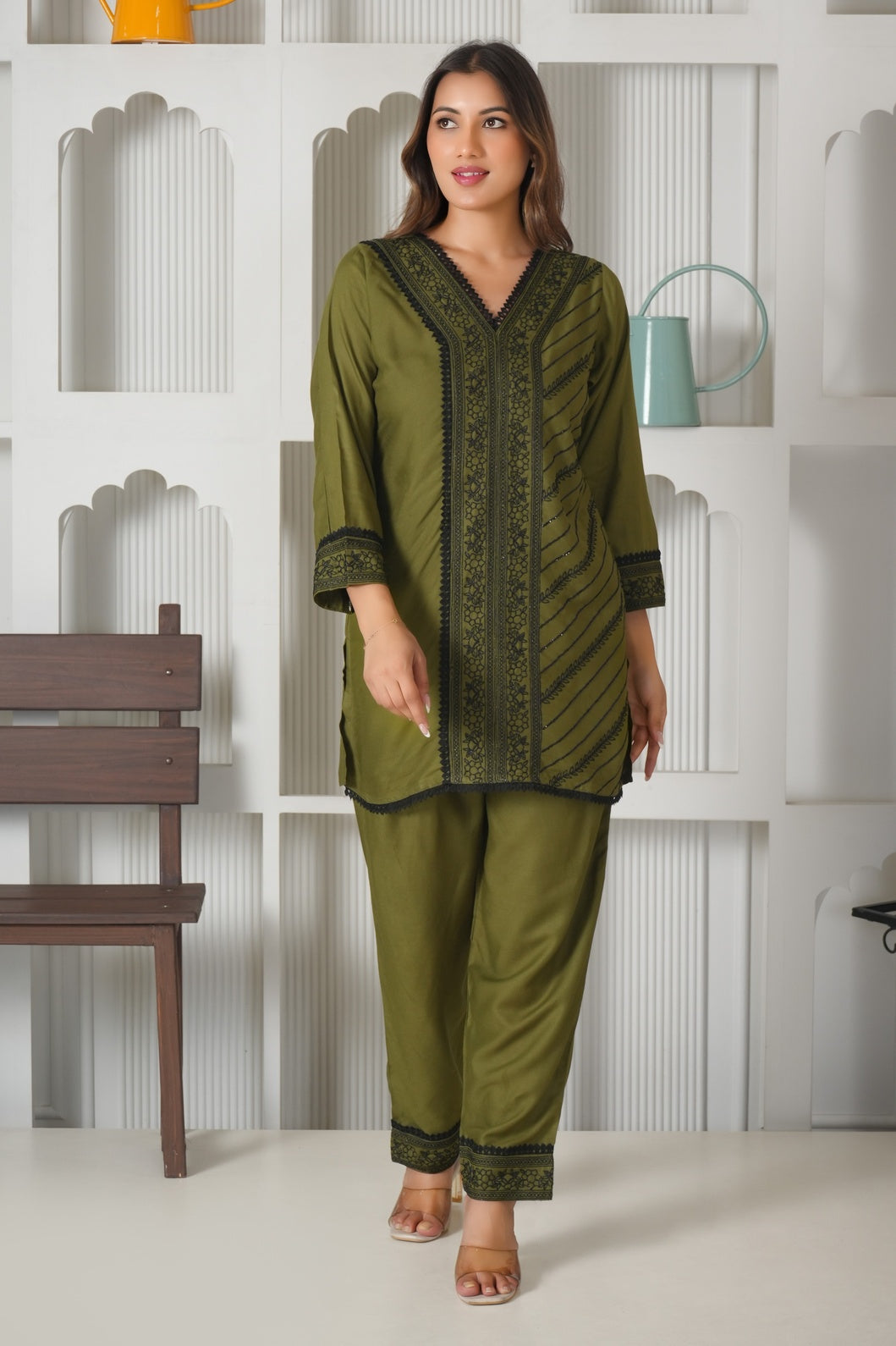 Olive - S - M - L - XL -  2XL - 3XL