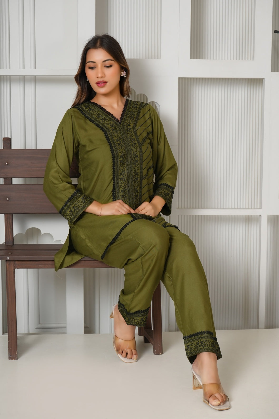 Olive - S - M - L - XL -  2XL - 3XL