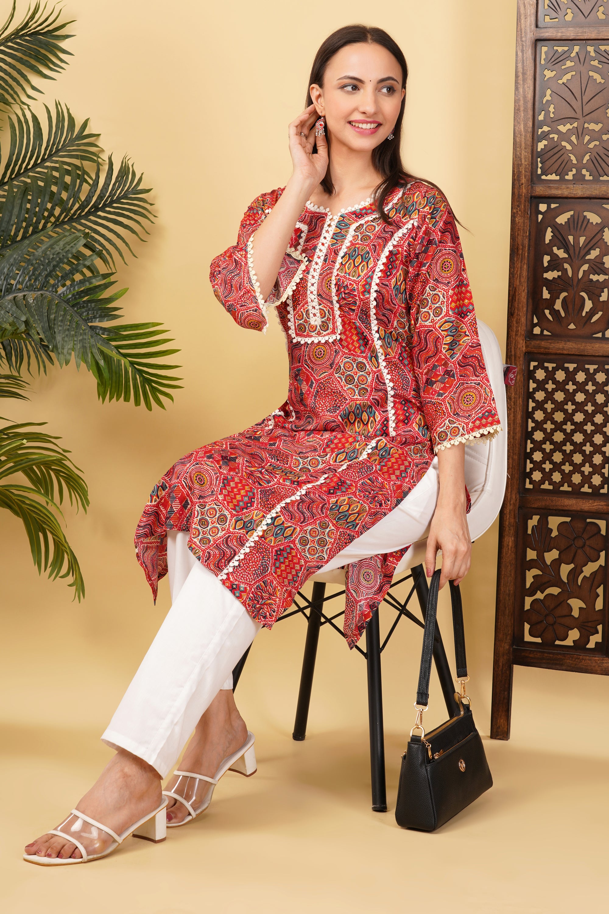 Red Mosaic - M - L - S - XL- 2XL